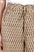 Cambric Cotton Palazzo Pants In Block Print